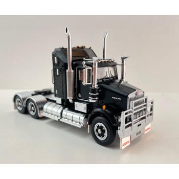Iconic Replicas - Kenworth W900 SAR Aerodyne 6x4 Prime Mover Truck Black Spider Wheels - Scale 1:50