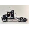 Iconic Replicas - Kenworth W900 SAR Aerodyne 6x4 Prime Mover Truck Black Spider Wheels - Scale 1:50