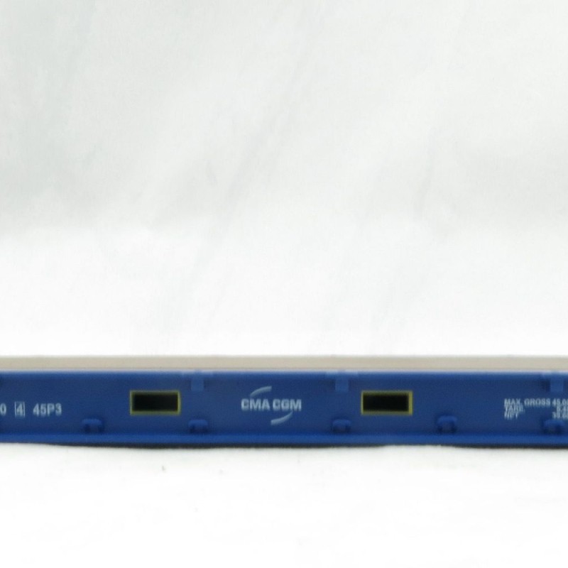 Iconic Replicas - 40 ft Flat Rack Shipping Container - CMA CGM - Scale 1:50