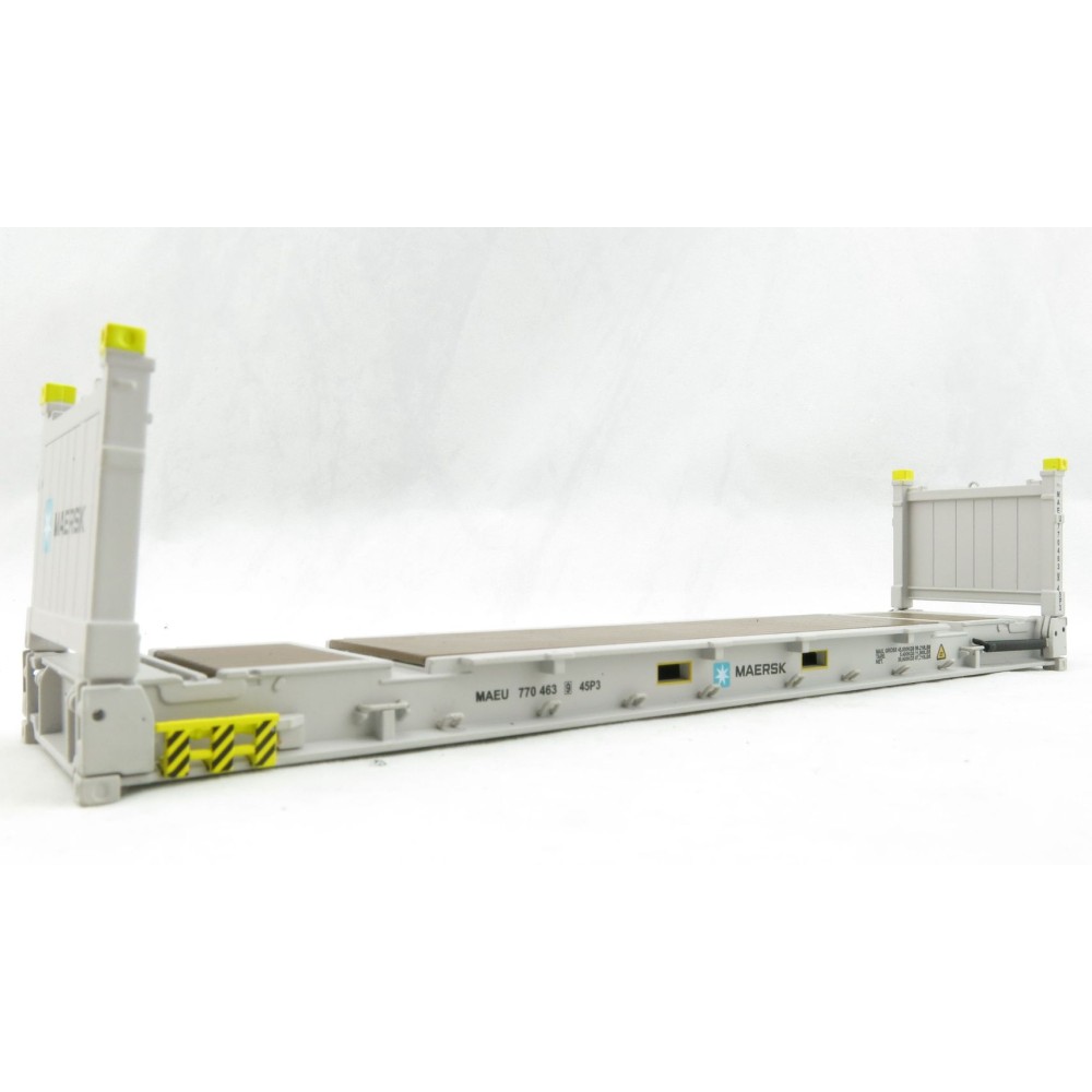 Iconic Replicas - 40 ft Flat Rack Shipping Container - Maersk - Scale 1:50
