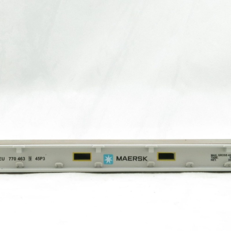 Iconic Replicas - 40 ft Flat Rack Shipping Container - Maersk - Scale 1:50