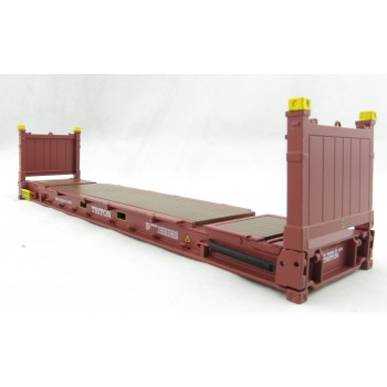 Iconic Replicas - 40 ft Flat Rack Shipping Container - TRITON - Scale 1:50