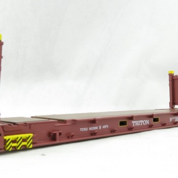 Iconic Replicas - 40 ft Flat Rack Shipping Container - TRITON - Scale 1:50