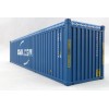 Iconic Replicas - 40 ft Shipping Container Open Top with Mining Truck Tyre Load - CMA CGM - Scale 1:50