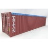 Iconic Replicas - 40 ft Shipping Container Open Top with Mining Truck Tyre Load - TRITON - Scale 1:50