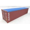 Iconic Replicas - 40 ft Shipping Container Open Top with Mining Truck Tyre Load - TRITON - Scale 1:50