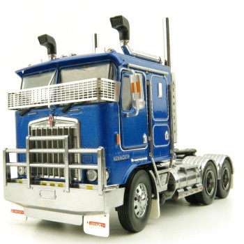 Iconic Replicas - Australian Kenworth K100G 6x4 Prime Mover Truck Metallic Blue - Scale 1:50