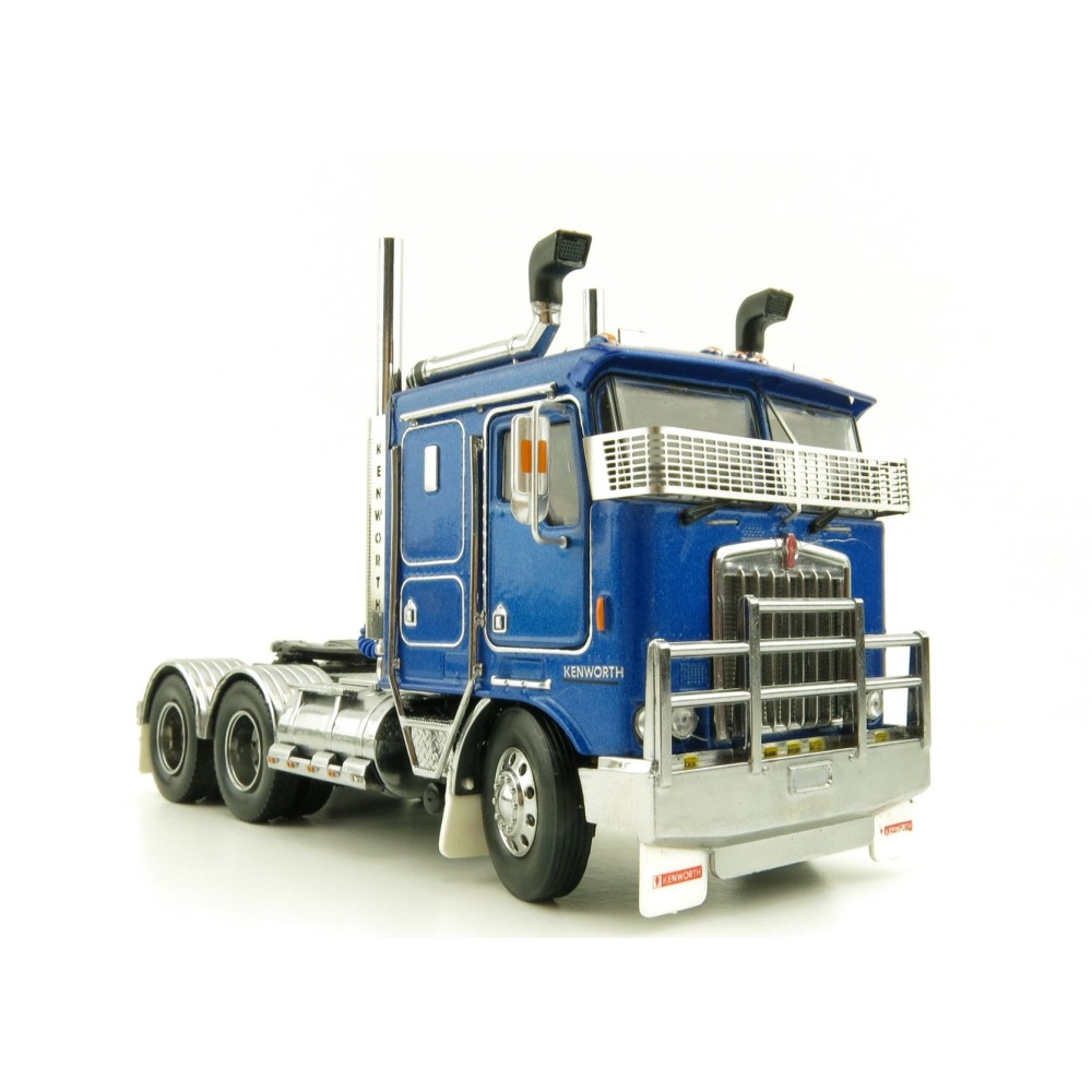 Iconic Replicas - Australian Kenworth K100G 6x4 Prime Mover Truck Metallic Blue - Scale 1:50