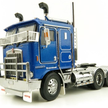 Iconic Replicas - Australian Kenworth K100G 6x4 Prime Mover Truck Metallic Blue - Scale 1:50