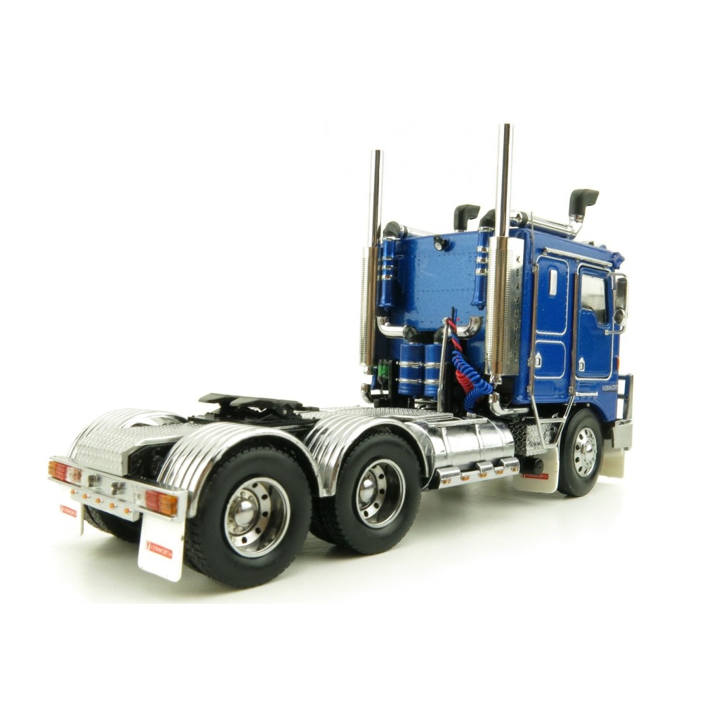 Iconic Replicas - Australian Kenworth K100G 6x4 Prime Mover Truck Metallic Blue - Scale 1:50
