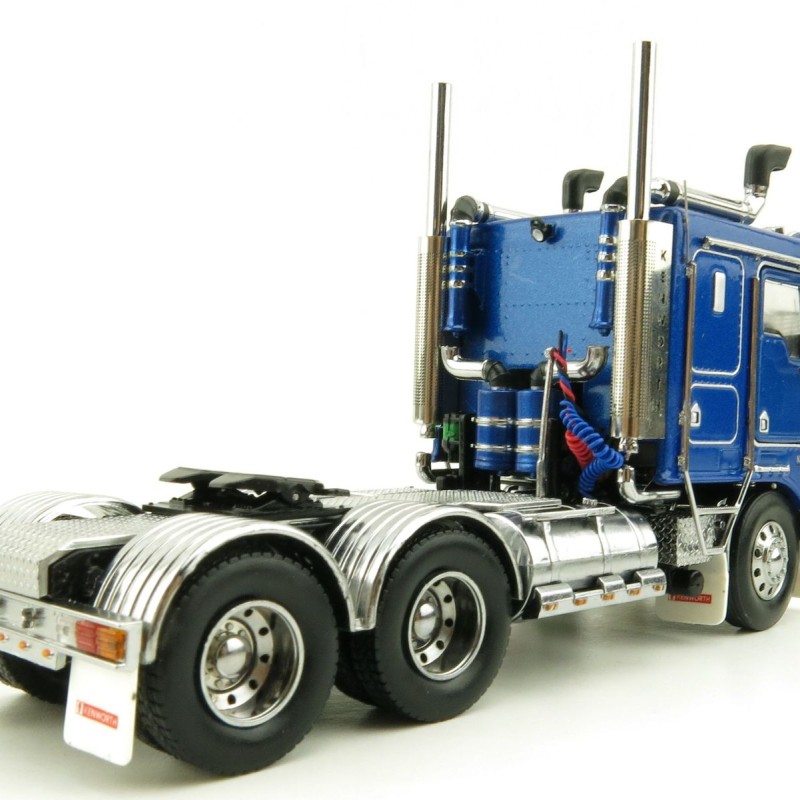 Iconic Replicas - Australian Kenworth K100G 6x4 Prime Mover Truck Metallic Blue - Scale 1:50