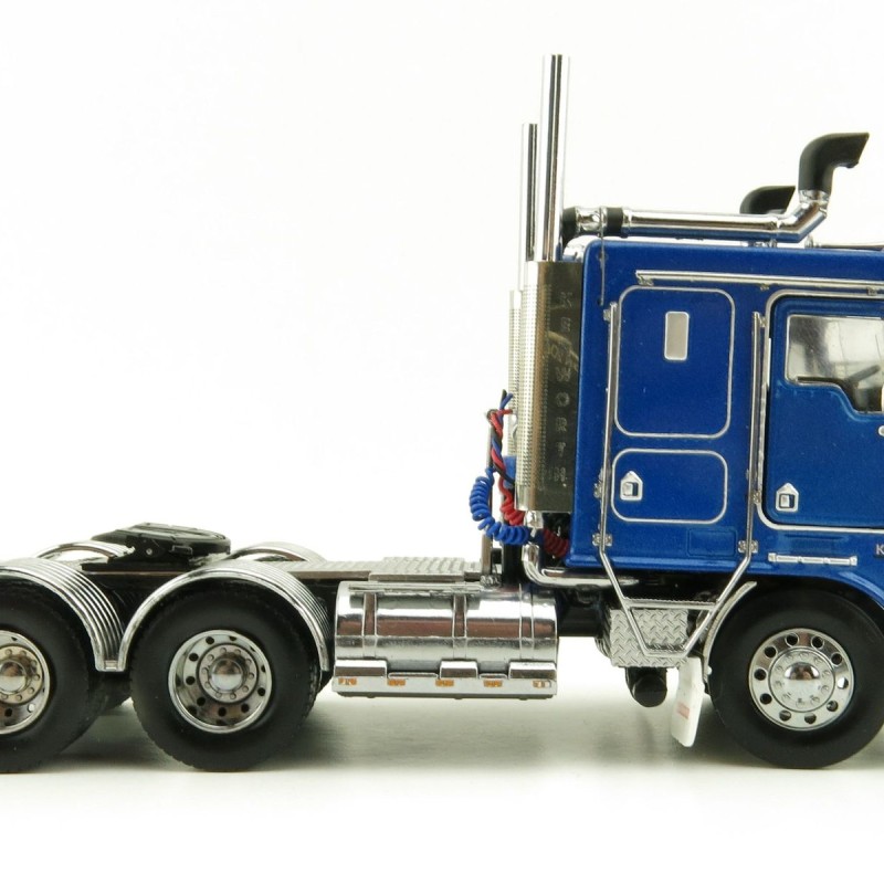 Iconic Replicas - Australian Kenworth K100G 6x4 Prime Mover Truck Metallic Blue - Scale 1:50