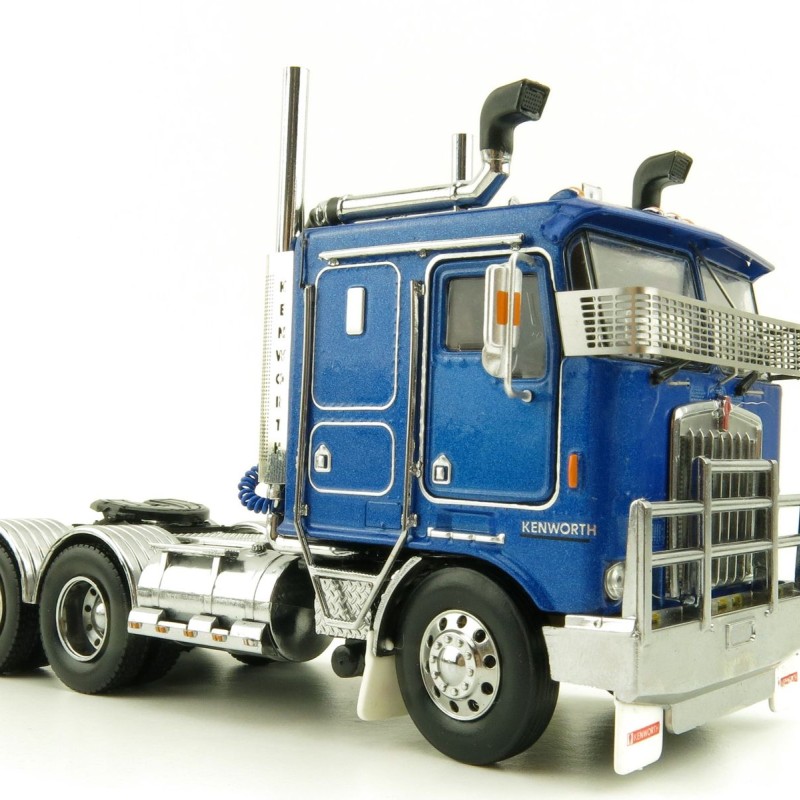 Iconic Replicas - Australian Kenworth K100G 6x4 Prime Mover Truck Metallic Blue - Scale 1:50