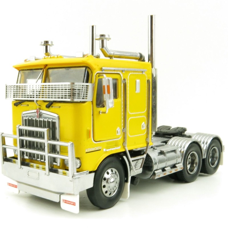 Iconic Replicas - Australian Kenworth K100G 6x4 Prime Mover Truck Yellow - Scale 1:50