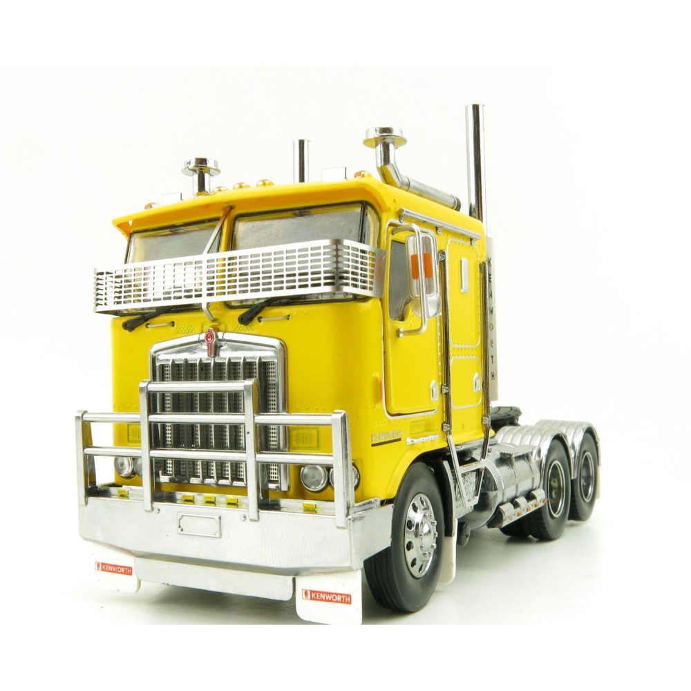 Iconic Replicas - Australian Kenworth K100G 6x4 Prime Mover Truck Yellow - Scale 1:50