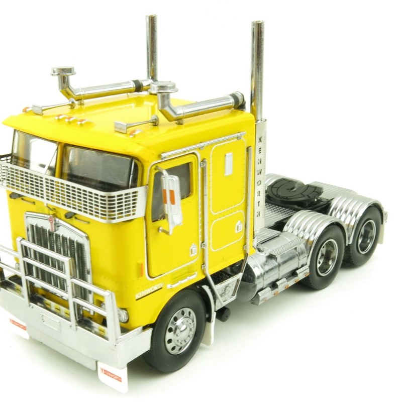 Iconic Replicas - Australian Kenworth K100G 6x4 Prime Mover Truck Yellow - Scale 1:50