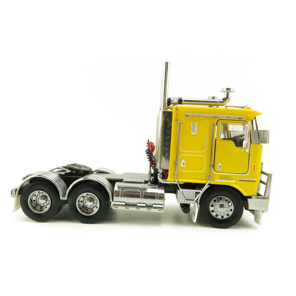 Iconic Replicas - Australian Kenworth K100G 6x4 Prime Mover Truck Yellow - Scale 1:50