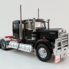 Iconic Replicas - Australian Kenworth W900 6x4 Lowline Bunk Truck Black Red - Scale 1:50