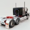 Iconic Replicas - Australian Kenworth W900 6x4 Lowline Bunk Truck Black Red - Scale 1:50