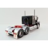 Iconic Replicas - Australian Kenworth W900 6x4 Lowline Bunk Truck Black Red - Scale 1:50