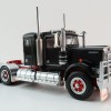 Iconic Replicas - Australian Kenworth W900 6x4 Lowline Bunk Truck Black Red Spider - Scale 1:50