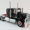 Iconic Replicas - Australian Kenworth W900 6x4 Lowline Bunk Truck Black Red Spider - Scale 1:50