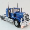 Iconic Replicas - Australian Kenworth W900 6x4 Lowline Bunk Truck Blue Metallic - Scale 1:50