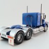 Iconic Replicas - Australian Kenworth W900 6x4 Lowline Bunk Truck Blue Metallic - Scale 1:50