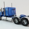 Iconic Replicas - Australian Kenworth W900 6x4 Lowline Bunk Truck Blue Metallic - Scale 1:50