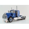 Iconic Replicas - Australian Kenworth W900 6x4 Lowline Bunk Truck Blue Metallic Spider - Scale 1:50