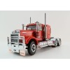 Iconic Replicas - Australian Kenworth W900 6x4 Lowline Bunk Truck Red Black Spider - Scale 1:50