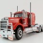 Iconic Replicas - Australian Kenworth W900 6x4 Lowline Bunk Truck Red Black Spider - Scale 1:50