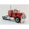 Iconic Replicas - Australian Kenworth W900 6x4 Lowline Bunk Truck Red Black Spider - Scale 1:50