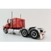 Iconic Replicas - Australian Kenworth W900 6x4 Lowline Bunk Truck Red Black Spider - Scale 1:50