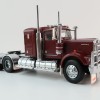 Iconic Replicas - Australian Kenworth W900 6x4 Lowline Bunk Truck Vintage Burgundy  - Scale 1:50
