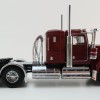 Iconic Replicas - Australian Kenworth W900 6x4 Lowline Bunk Truck Vintage Burgundy  - Scale 1:50