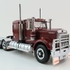 Iconic Replicas - Australian Kenworth W900 6x4 Lowline Bunk Truck Vintage Burgundy Spider - Scale 1:50
