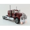 Iconic Replicas - Australian Kenworth W900 6x4 Lowline Bunk Truck Vintage Burgundy Spider - Scale 1:50