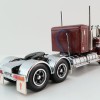 Iconic Replicas - Australian Kenworth W900 6x4 Lowline Bunk Truck Vintage Burgundy Spider - Scale 1:50