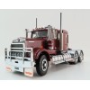 Iconic Replicas - Australian Kenworth W900 6x4 Lowline Bunk Truck Vintage Burgundy Spider - Scale 1:50