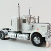 Iconic Replicas - Australian Kenworth W900 6x4 Lowline Bunk Truck White Black - Scale 1:50