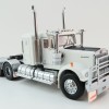 Iconic Replicas - Australian Kenworth W900 6x4 Lowline Bunk Truck White Black - Scale 1:50