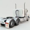 Iconic Replicas - Australian Kenworth W900 6x4 Lowline Bunk Truck White Black - Scale 1:50