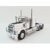Iconic Replicas - Australian Kenworth W900 6x4 Lowline Bunk Truck White Blue - Scale 1:50