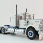 Iconic Replicas - Australian Kenworth W900 6x4 Lowline Bunk Truck White Blue Spider - Scale 1:50