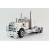 Iconic Replicas - Australian Kenworth W900 6x4 Lowline Bunk Truck White Blue Spider - Scale 1:50