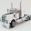 Iconic Replicas - Australian Kenworth W900 6x4 Lowline Bunk Truck White Blue Spider - Scale 1:50
