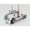 Iconic Replicas - Australian Kenworth W900 6x4 Lowline Bunk Truck White Blue Spider - Scale 1:50
