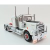 Iconic Replicas - Australian Kenworth W900 6x4 Lowline Bunk Truck White Red Spider - Scale 1:50