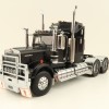 Iconic Replicas - Australian Kenworth W900 6x4 Prime Mover Truck Black - Scale 1:50